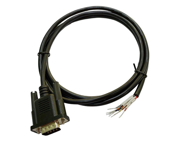 DB9 RS-232 Serial Cable to Lead Wire