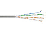 CompuCablePlusUSA.com CAT6A Slim 28 AWG Unshielded CM Rated - Stranded Ethernet Bulk Cable, 10 Gigabit Network LAN Wire, UTP Internet Cable 1000 FT. CAT.6A Ethernet Bulk Cable Features 28 AWG Stranded Bare Copper Conductors and 4 Twisted Pairs with a Spline Core Separator.