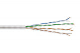 CompuCablePlusUSA.com CAT6A Slim 28 AWG Unshielded CM Rated - Stranded Ethernet Bulk Cable, 10 Gigabit Network LAN Wire, UTP Internet Cable 1000 FT. CAT.6A Ethernet Bulk Cable Features 28 AWG Stranded Bare Copper Conductors and 4 Twisted Pairs with a Spline Core Separator.