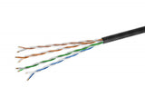 CompuCablePlusUSA.com CAT.6 Slim 28 AWG Unshielded CM Rated - Stranded Ethernet Bulk Cable , Gigabit Network LAN Wire, UTP Internet Cable 1000 FT, Black. Pre-Cut Cable Length Options, Service on Order.