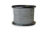 CompuCablePlusUSA.com CAT.6 Slim 28 AWG Unshielded CM Rated - Stranded Ethernet Bulk Cable, Gigabit Network LAN Wire, UTP Internet Cable 1000 FT, Gray, Bulk Wires, Pre-Cut Cable Length Options, Service on Order.