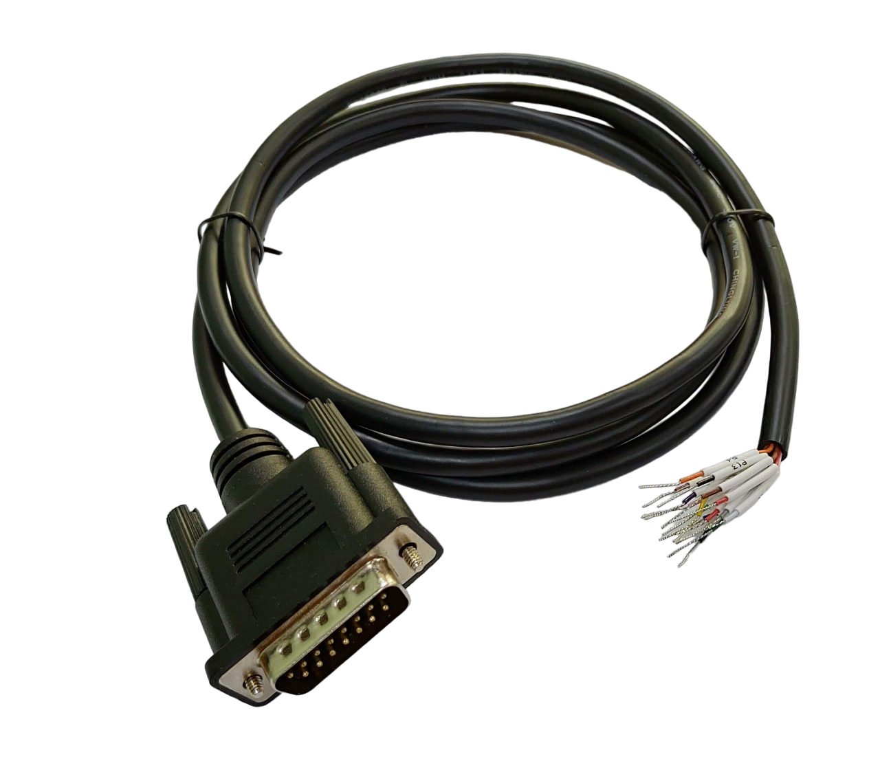 15 Pin RS232 Serial Cable_Male 5/10/15/25/35 Feet