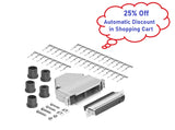 CompuCablePlusUSA.com D-Sub Crimp Type DB37 Male Metal Hood DIY Kit 25% Off