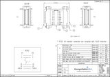 CompuCablePlusUSA.com Best RS-232 Serial Check Tester with Green/Red LED Indicator, DB25 Male to DB25 Female Data Sheet.