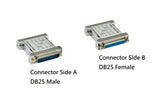 CompuCablePlusUSA.com Best RS-232 Serial Surge Protector (3MOV) DB25 Male to DB25 Female.
