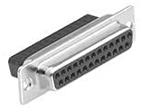 DB25 female crimp connector.