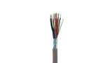 CompuCablePlusUSA.com Computer Cable, 15 Conductor W/Drain, ST-26 AWG Mylar Shield adn Stranded, UL2464, 1000 FT Gray PVC Jacket, Spool, Bulk Cable.