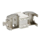 CAT.8 Ethernet Connectors RJ45 Toolless Shielded Keystone Jack, 2 PCS/Pack