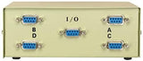 D-Sub Switch Box DB9 Female 4 Way