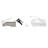 CAT.8 Ethernet Connectors RJ45 Shielded Plug Parts.