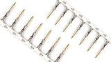 D-Sub Crimp Pin Contact Kit: Normal & High Density, Male (Plug) & Female (Socket) - 50PCS/Pack