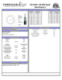 RG-6 Quad Shield Coaxial Cable Spec.