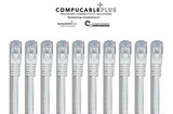 CAT. 6 Unshielded Ethernet Cable White