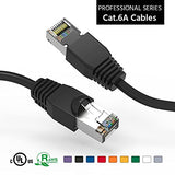 CAT. 6A Shielded Ethernet Cable Black (Compare at Amazon Price Save 10%)