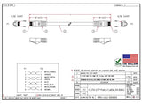 CAT. 6 Unshielded Ethernet Cable Red