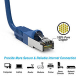 CAT. 5E Shielded Ethernet Cable Blue