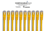 CAT. 6 Unshielded Ethernet Cable Yellow
