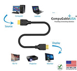 Best Male to Male 4 K HDMI Cable, One Side for Source  such as Computer, laptops, and the other side for Display such as Monitor, Projector, or HD TV.