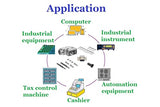 Application for Industrial Control Equipment, Serial Data Transmission, Tax Control Machine, Industrial Instrument Device, Management Data Network, Cash Machine Computer, Modem.