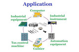 Application for Industrial Control Equipment, Serial Data Transmission, Tax Control Machine, Industrial Instrument Device, Management Data Network, Cash Machine Computer, Modem.