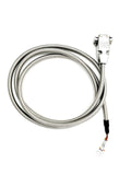 RS-232 Serial Cable to Lead Wires DB9 Female 5 Feet Metal Armored Cable.