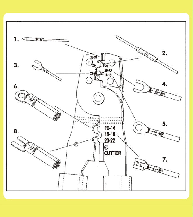 D-Sub Tools - Crimper & Crimp Pin Insertion and Extraction ...