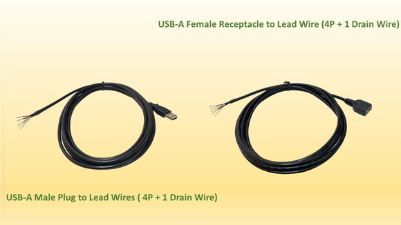 New Product Launch - RS-232 Serial Cable & USB Cable to Lead Wires
