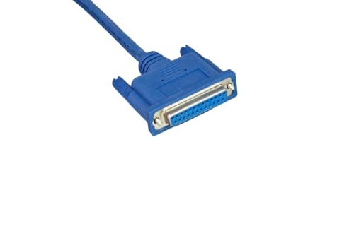 Cisco® Smart Serial Cable 26-Pin Male to DB25 Female 10FT Blue (CAB-SS-232FC Compatible)