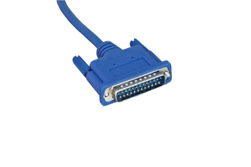 Cisco® Smart Serial Cable 26-Pin Male to DB25 Male 10FT Blue (CAB-SS-232MT Compatible)