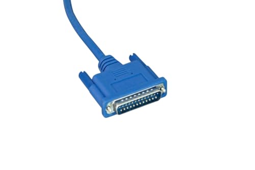 Cisco® Smart Serial Cable 26-Pin Male to DB25 Male 10FT Blue (CAB-SS-530MT Compatible)