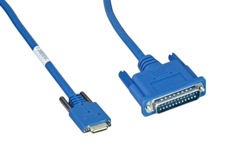 Cisco® Smart Serial Cable 26-Pin Male to DB25 Male 10FT Blue (CAB-SS-530MT Compatible)