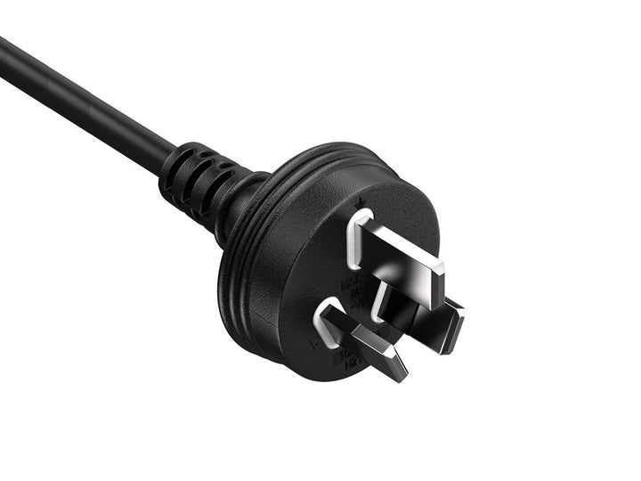 CompuCablePlusUSA AS/NZS 3112 AC Power Cord Black Color.