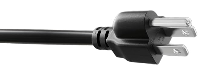 CompuCablePlusUSA.com NEMA 5-15P Black.