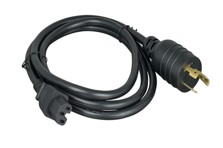 CompuCablePlusUSA NEMA L6-20P to C15 Twist-Lock Power Adapter Cord 