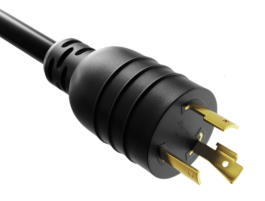CompuCablePlusUSA NEMA L6-20P Twist-Lock Power Adapter Cord 