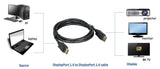 CompuCablePlusUSA.com DisplayPort 1.4 to DisplayPort 1.4 Cable