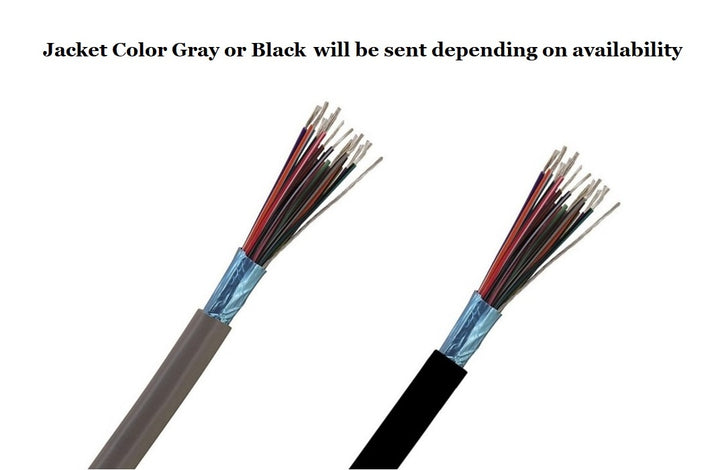 9/15/25 Conductor Wires, 26AWG, Shielded Computer Cable 5 FT to 1 K FT