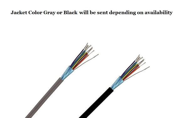9/15/25 Conductor Wires, 26AWG, Shielded Computer Cable 5 FT to 1 K FT