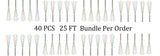 CompuCablePlusUSA Cat6 Slim Ethernet Bulk Cable 1000 FT, CM Rated, Bare Copper, Gigabit, UTP 28 AWG Stranded