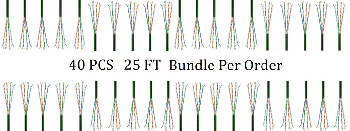 CompuCablePlusUSA Cat6 Slim Ethernet Bulk Cable 1000 FT, CM Rated, Bare Copper, Gigabit, UTP 28 AWG Stranded