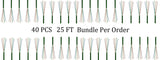 CompuCablePlusUSA Cat6 Slim Ethernet Bulk Cable 1000 FT, CM Rated, Bare Copper, Gigabit, UTP 28 AWG Stranded