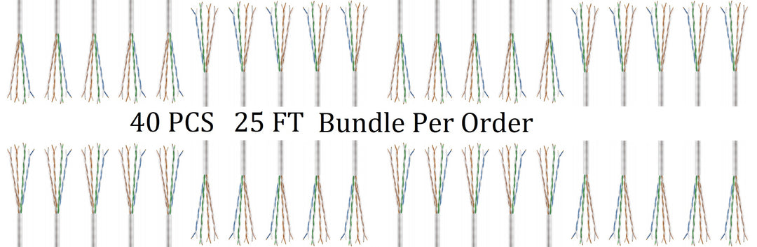 CompuCablePlusUSA Cat6 Slim Ethernet Bulk Cable 1000 FT, CM Rated, Bare Copper, Gigabit, UTP 28 AWG Stranded