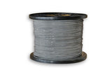 CompuCablePlusUSA Cat6 Slim Ethernet Bulk Cable 1000 FT, CM Rated, Bare Copper, Gigabit, UTP 28 AWG Stranded