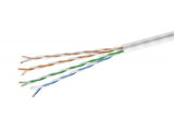 CompuCablePlusUSA Cat6 Slim Ethernet Bulk Cable 1000 FT, CM Rated, Bare Copper, Gigabit, UTP 28 AWG Stranded