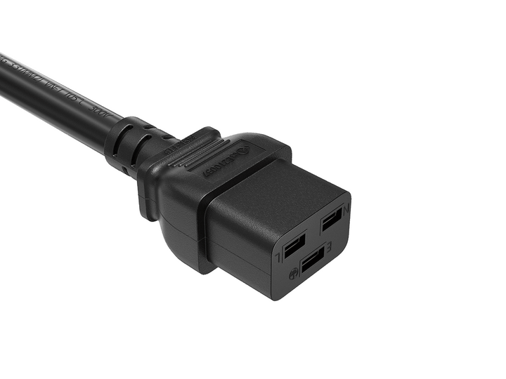 CompuCablePlusUSA IEC 60320 C19 Power Adapter Cord