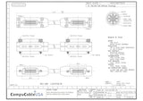 CompuCablePlusUSA.com IEEE-488 GPIB CN24 Male to Female Metal Connector GPIB Cable 3.3 FT (1 Meter) Data Sheet. 