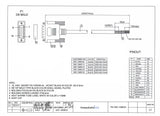 CompuCablePlusUSA.com DB15 Male RS-232 Serial Cable to Lead Wire 5 FT to 35 FT Datasheet