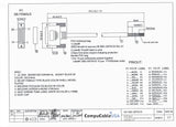 CompuCablePlusUSA.com DB25 Female RS-232 Serial Cable to Lead Wire 3 FT Datasheet