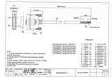 CompuCablePlusUSA.com DB25 Male RS-232 Serial Cable to Lead Wire 5 FT to 35 FT Datasheet