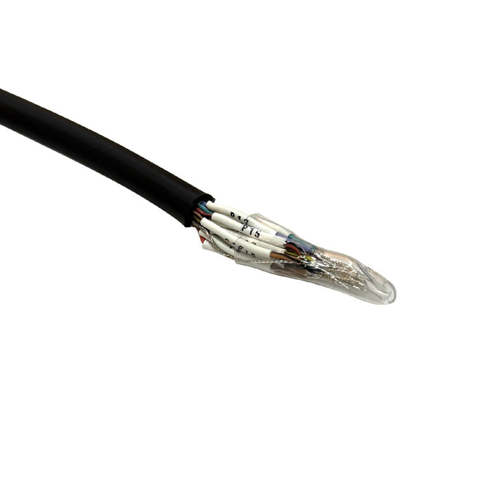 CompuCablePlusUSA High DenstiyDB26 female connector on one end and 26 color-coded stripped lead wires on the other, it allows for seamless integration into specialized hardware environments.